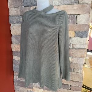 Women's Sweater JACK by BB Dakota Olive Green Medium
